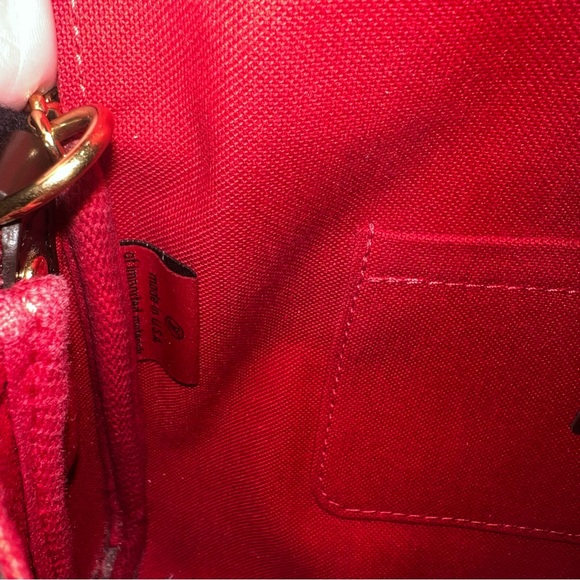 LOUIS VUITTON EBENE DAMIER FAVORITE MM CROSSBODY BAG - Picture 9 of 16